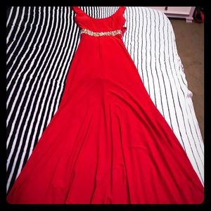 Gorgeous red gown